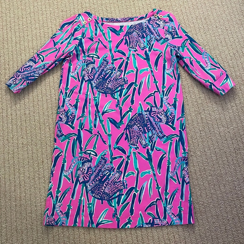Lily Pulitzer cute girls dress. Size L (8-10). Worn once and in great condition.